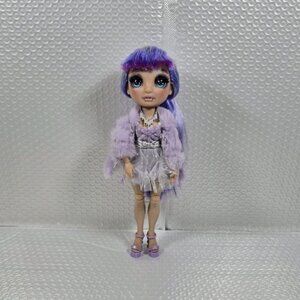 Rainbow High 2019 Violet Willow Fashion Doll Purple Blue Hair Outfit MGA 11"